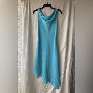 Y2K Blue Sleeveless Dress